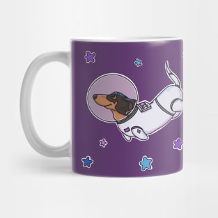 Space pets- dachshund Mug